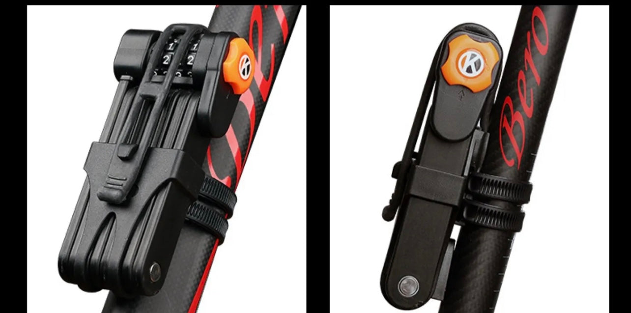 Durable Folding Lock for Electric Scooters & Bikes – Easy to Attach